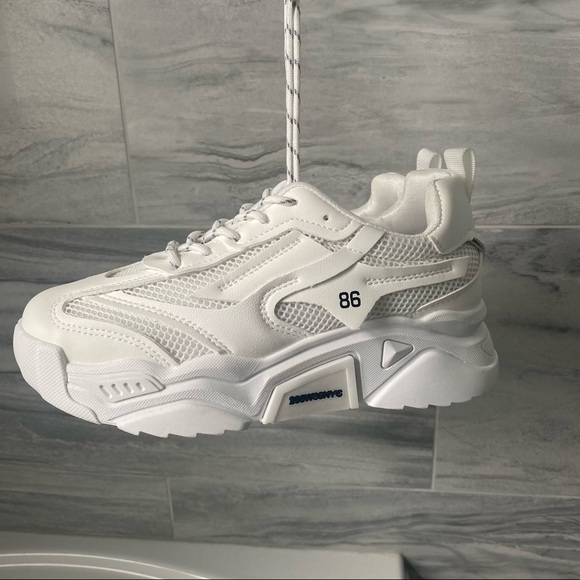 white chunky sneakers - Picture 12 of 12